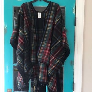 Ladies WOOLRICH fleece type cloak